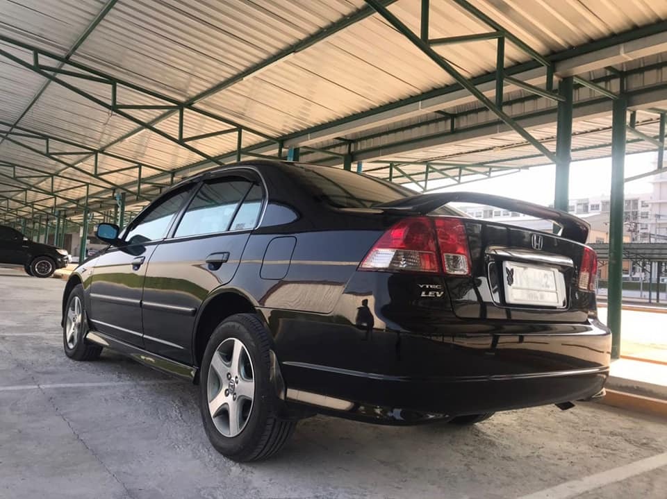 Honda Civic ES (Dimension) โฉม ตาเหยี่ยว ปี 2005 สีดำ (รูปที่ 4)