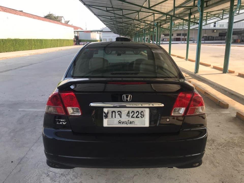 Honda Civic ES (Dimension) โฉม ตาเหยี่ยว ปี 2005 สีดำ (รูปที่ 2)