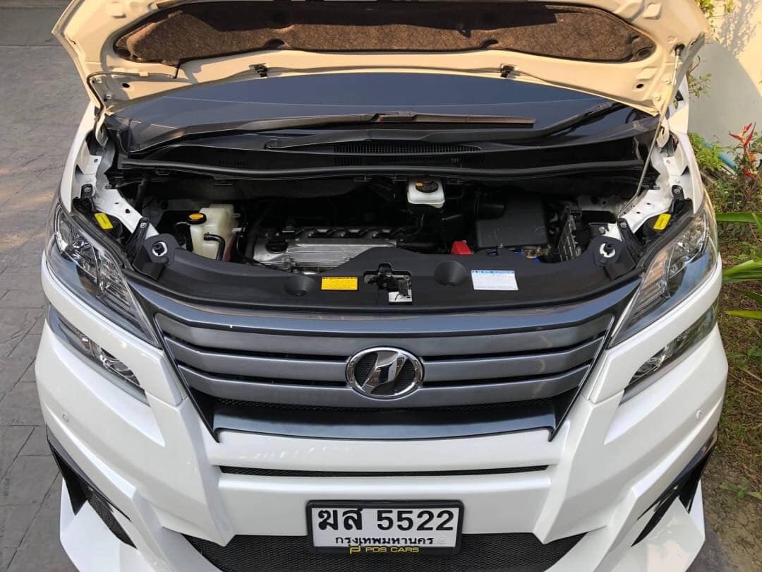 Toyota Vellfire ปี 2014 สีขาว (รูปที่ 12)