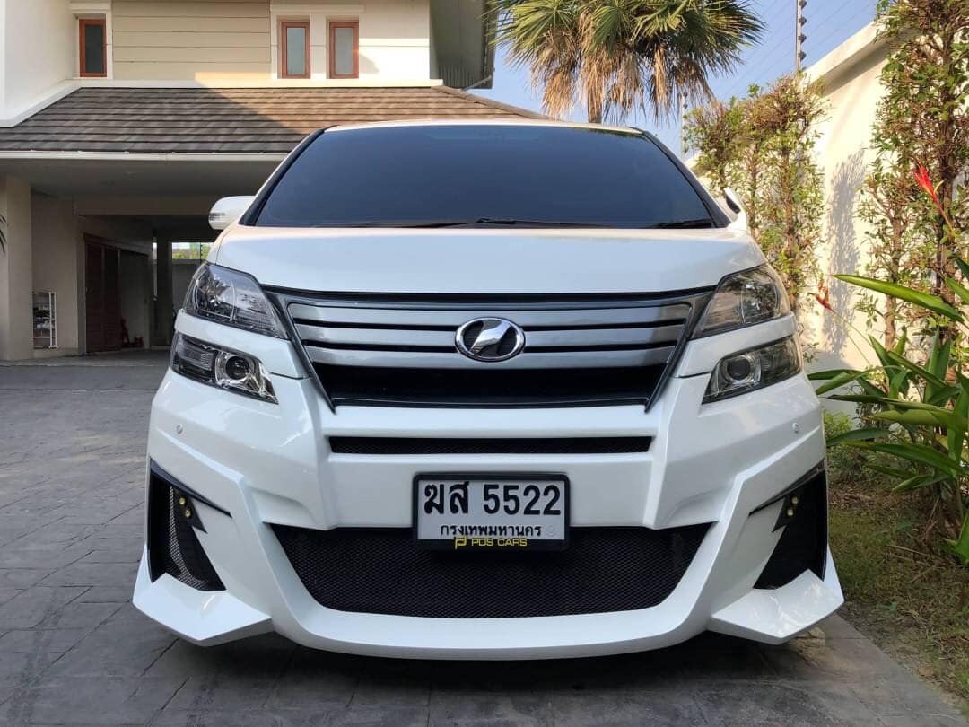 Toyota Vellfire ปี 2014 สีขาว (รูปที่ 2)