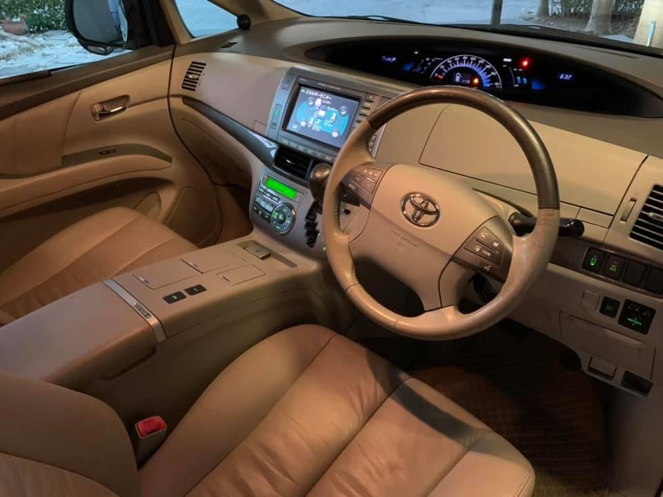 Toyota Estima ปี 2008 สีขาว (รูปที่ 4)