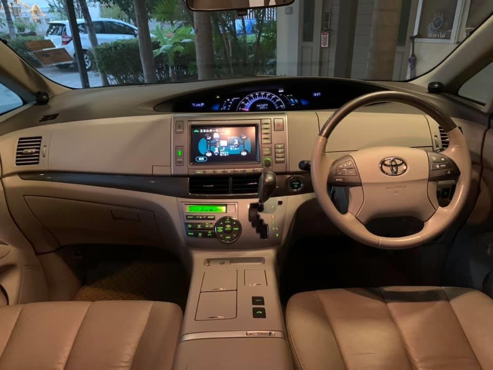 Toyota Estima ปี 2008 สีขาว (รูปที่ 9)