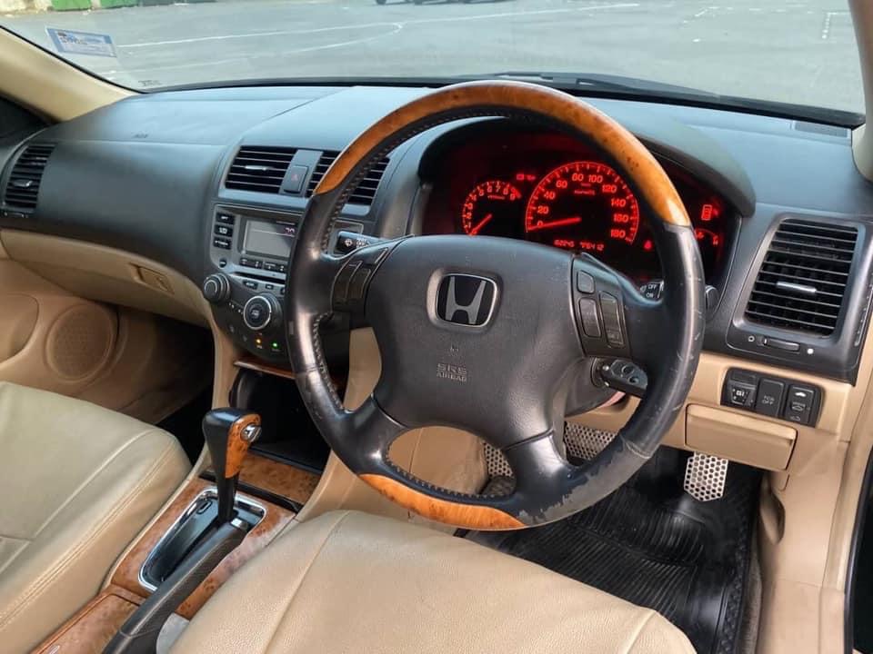 Honda Accord Gen 7 (ปลาวาฬ) ปี 2003 สีดำ (รูปที่ 7)