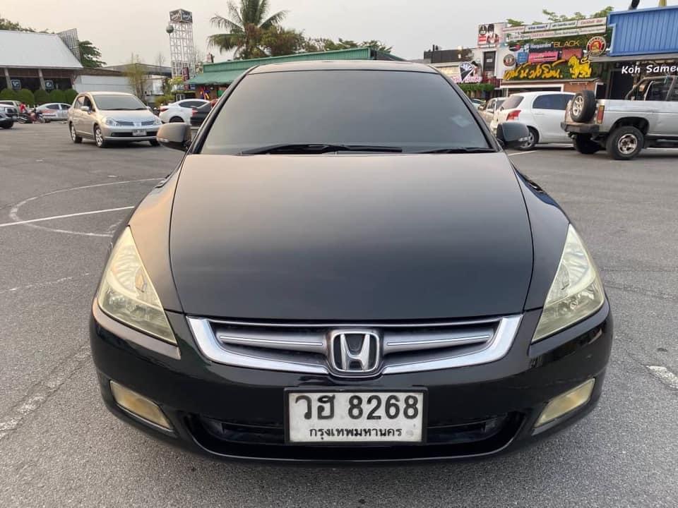 Honda Accord Gen 7 (ปลาวาฬ) ปี 2003 สีดำ (รูปที่ 5)