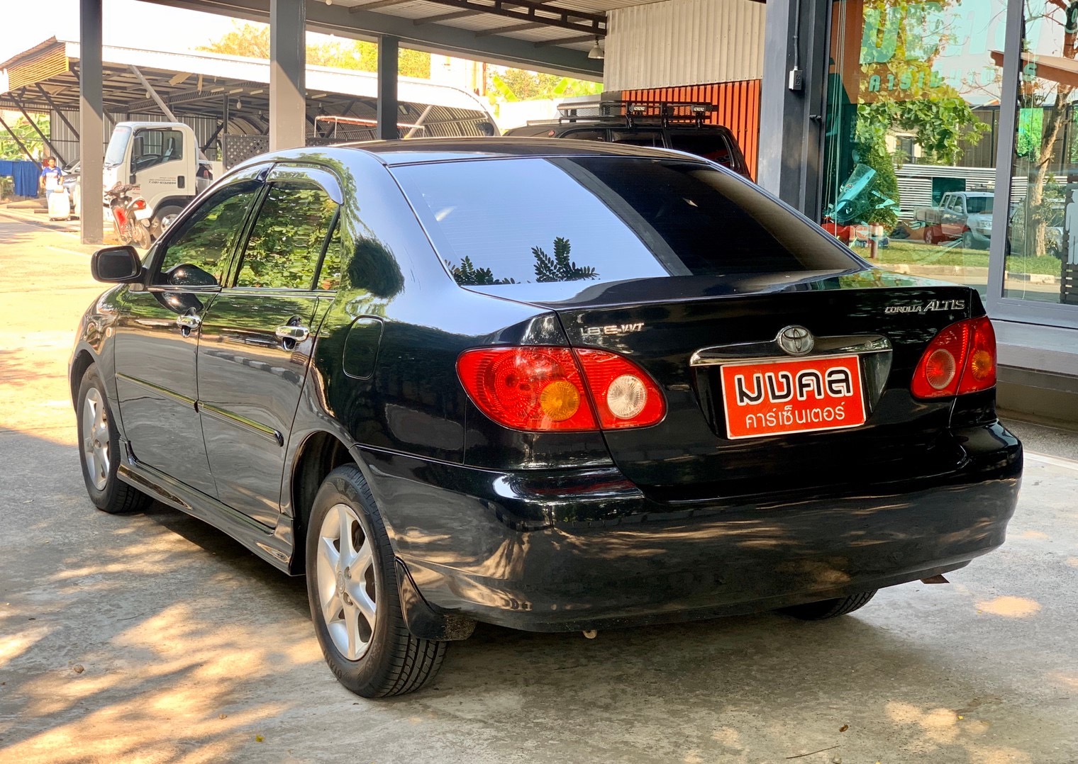 Toyota Corolla Altis (หน้าหมู/ตาถั่ว) ปี 2003 สีดำ