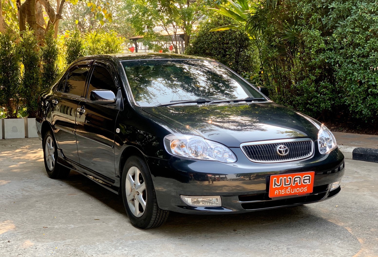 Toyota Corolla Altis (หน้าหมู/ตาถั่ว) ปี 2003 สีดำ (รูปที่ 6)