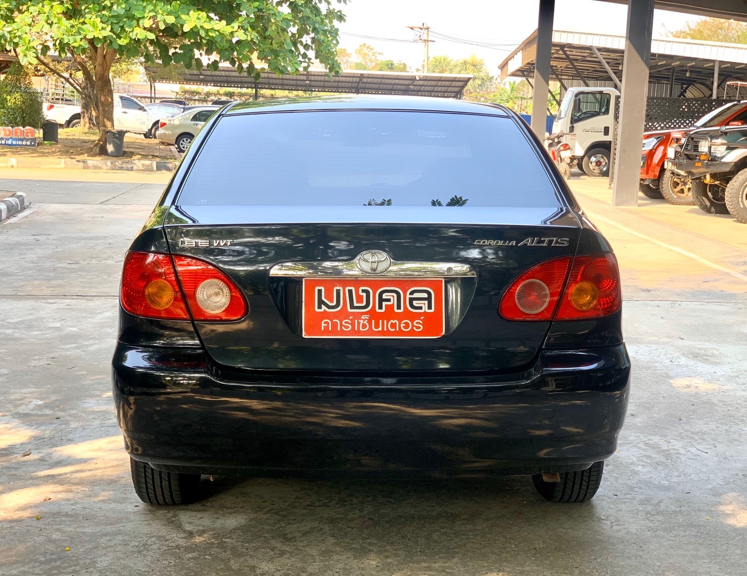 Toyota Corolla Altis (หน้าหมู/ตาถั่ว) ปี 2003 สีดำ (รูปที่ 5)