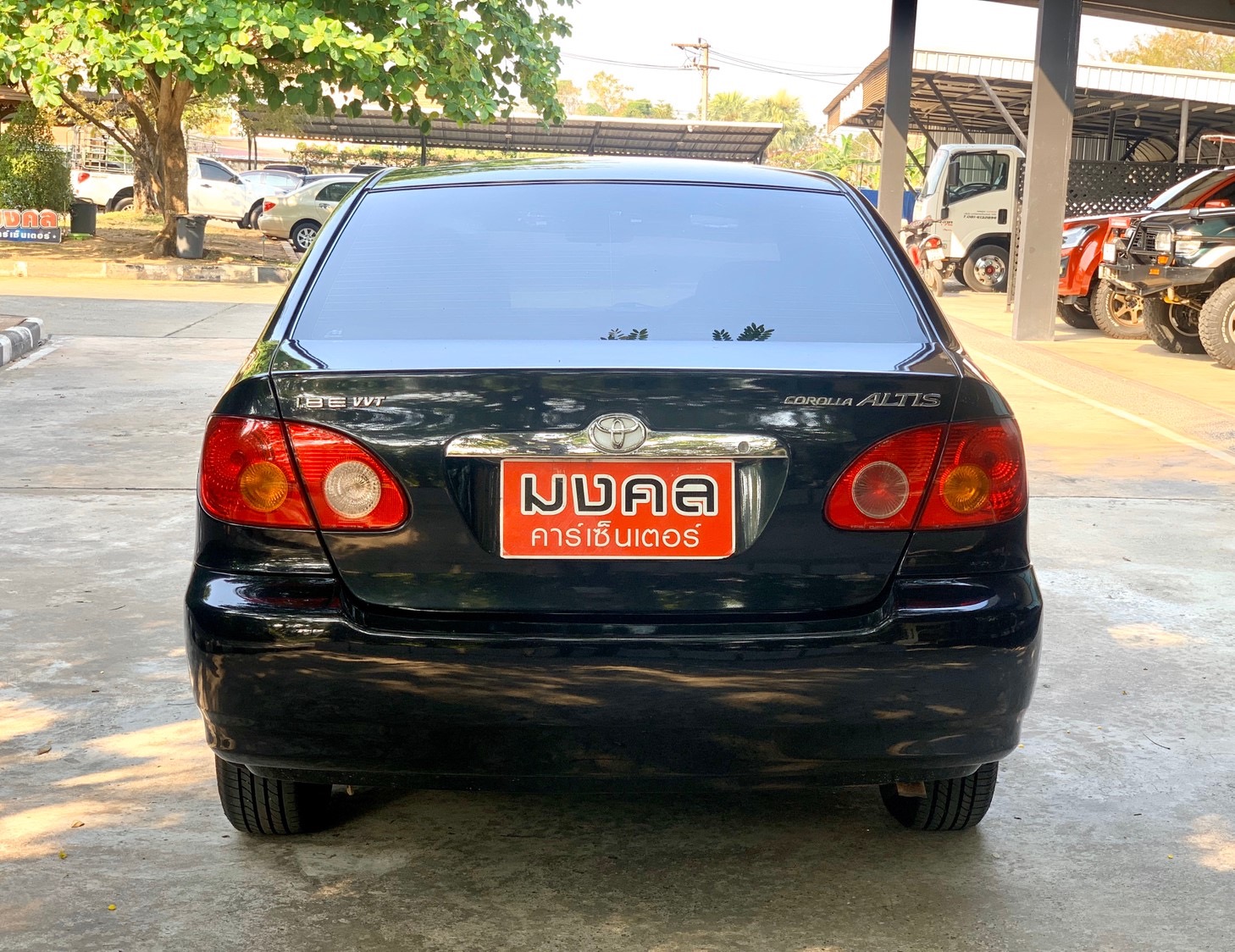 Toyota Corolla Altis (หน้าหมู/ตาถั่ว) ปี 2003 สีดำ