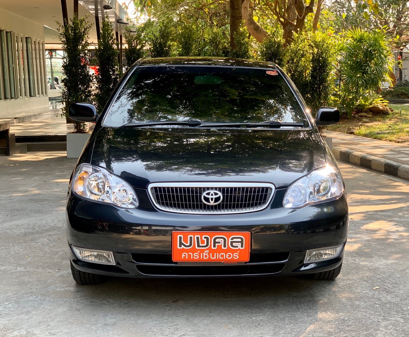 Toyota Corolla Altis (หน้าหมู/ตาถั่ว) ปี 2003 สีดำ (รูปที่ 2)