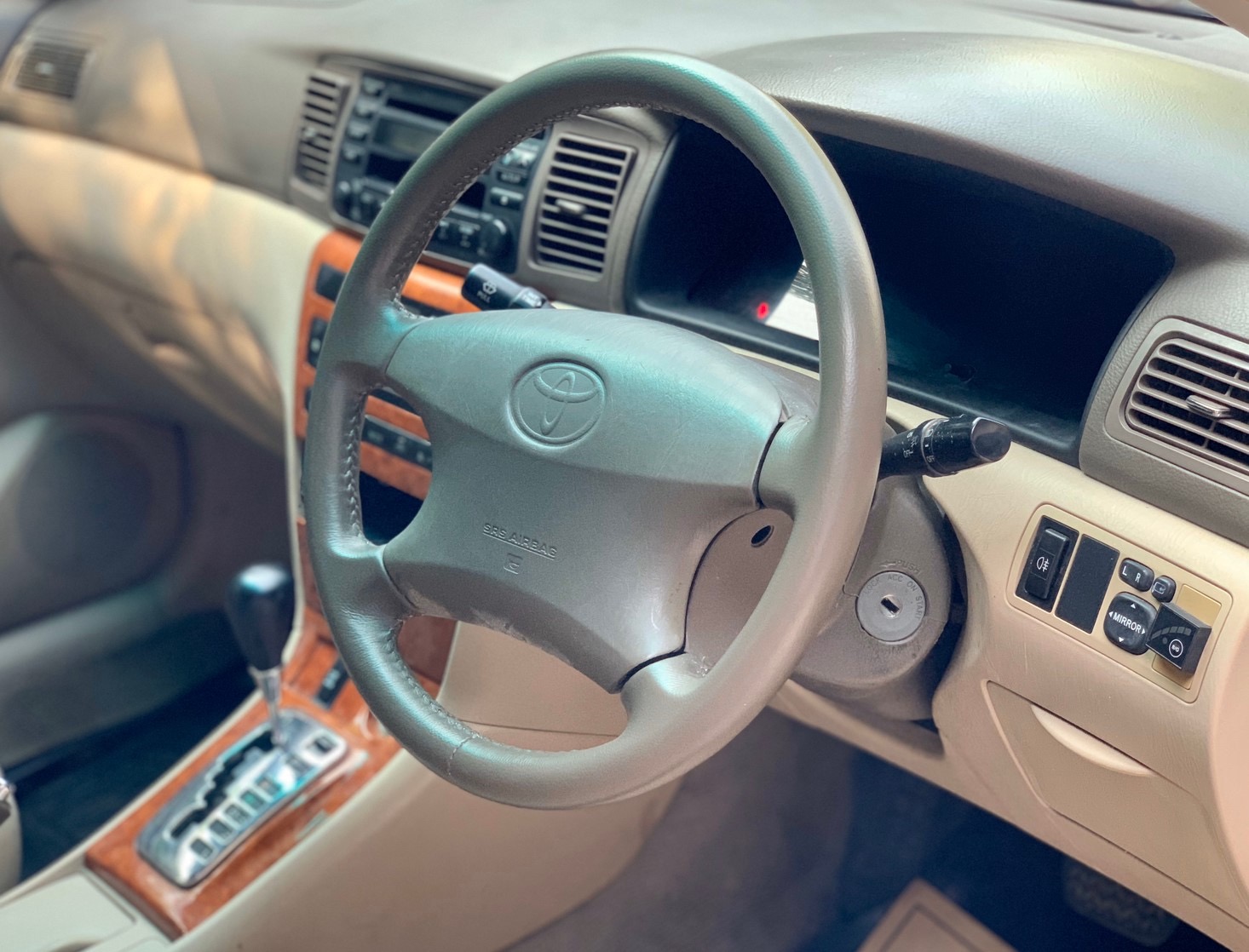 Toyota Corolla Altis (หน้าหมู/ตาถั่ว) ปี 2003 สีดำ (รูปที่ 13)