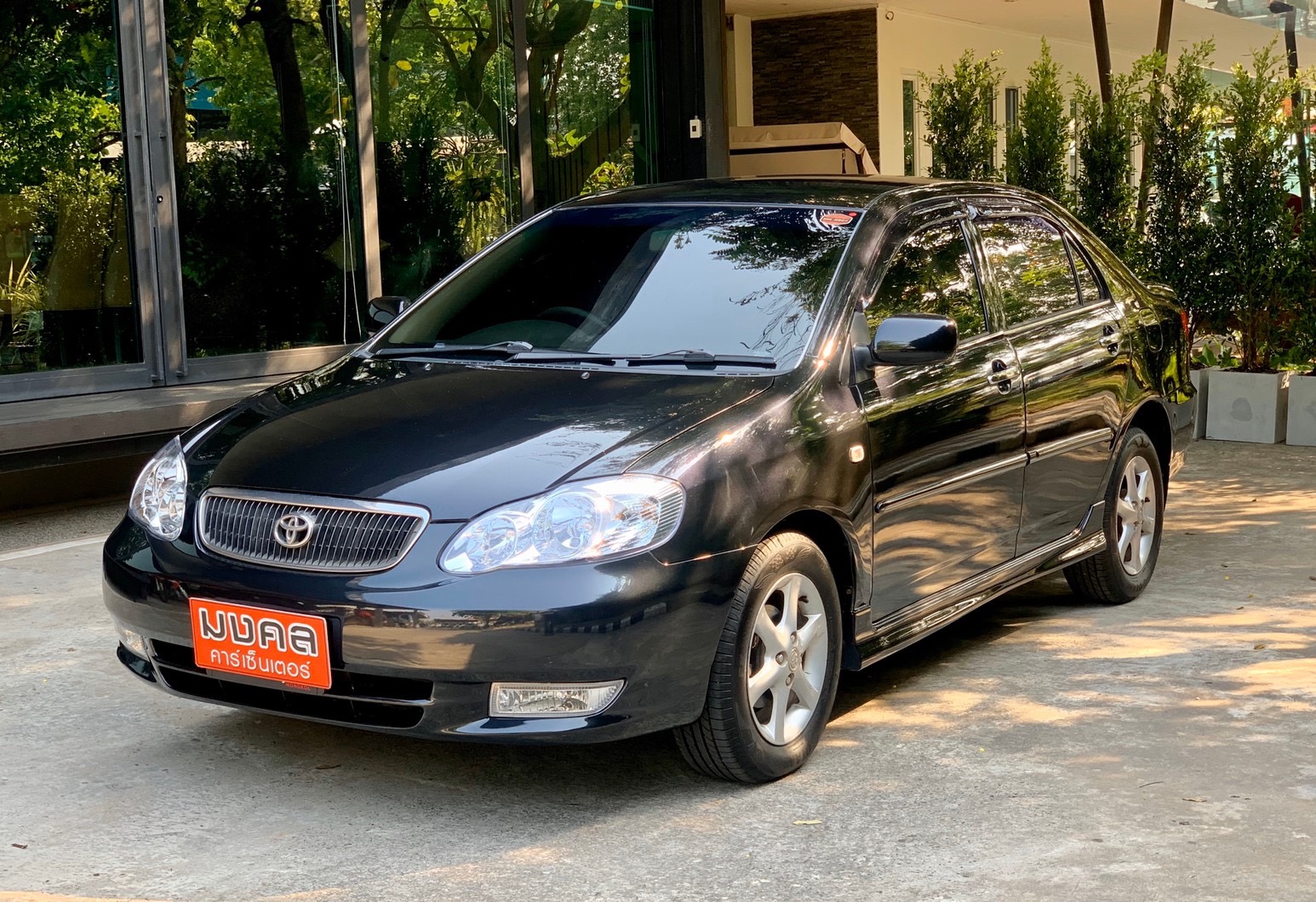 Toyota Corolla Altis (หน้าหมู/ตาถั่ว) ปี 2003 สีดำ