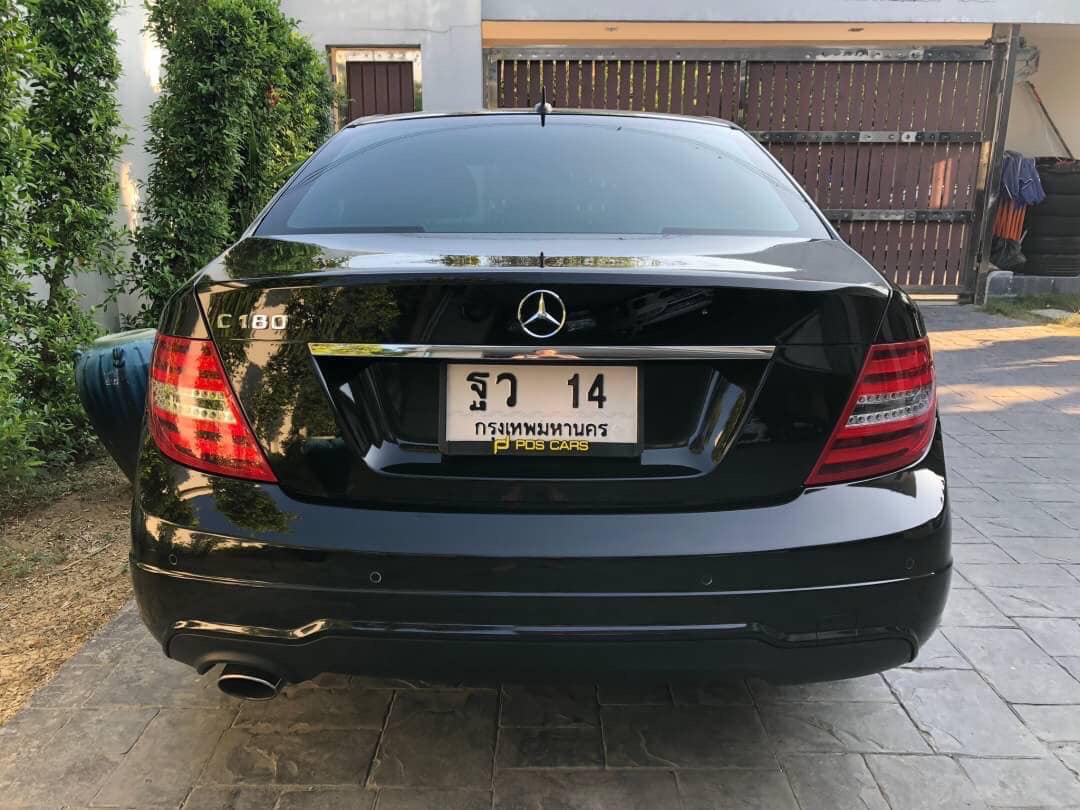 Mercedes-Benz C-Class W204 C180 ปี 2012 สีดำ (รูปที่ 5)