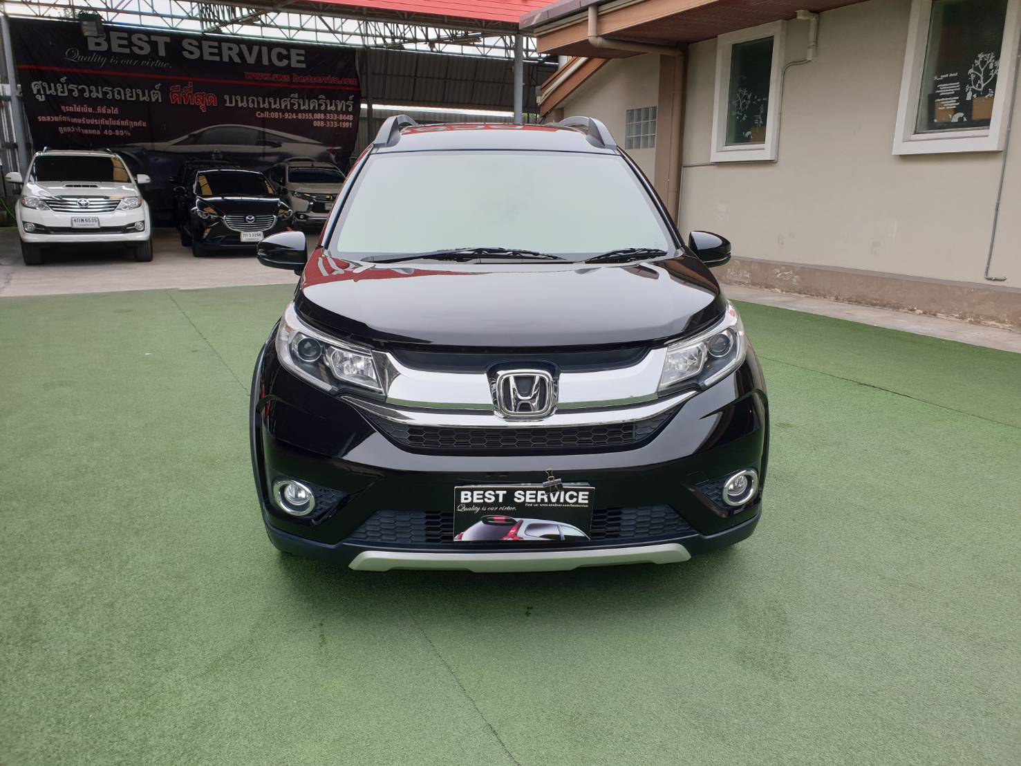 Honda BR-V 1.5SV ปี 2018 สีดำ (รูปที่ 12)
