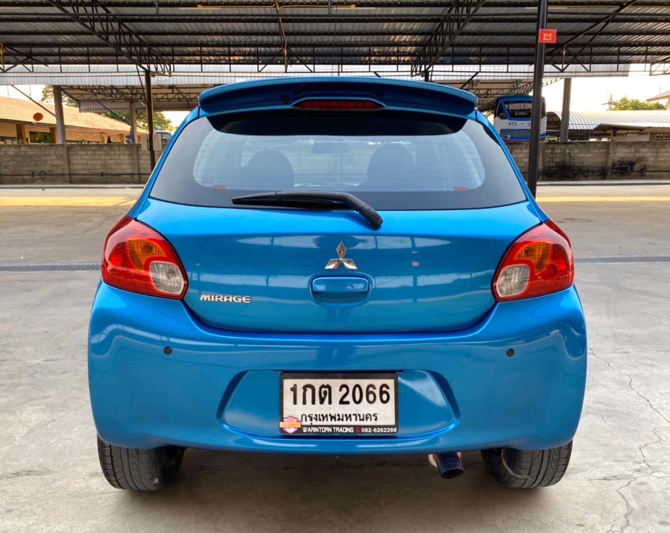 Mitsubishi Mirage ปี 2012 สีฟ้า (รูปที่ 5)
