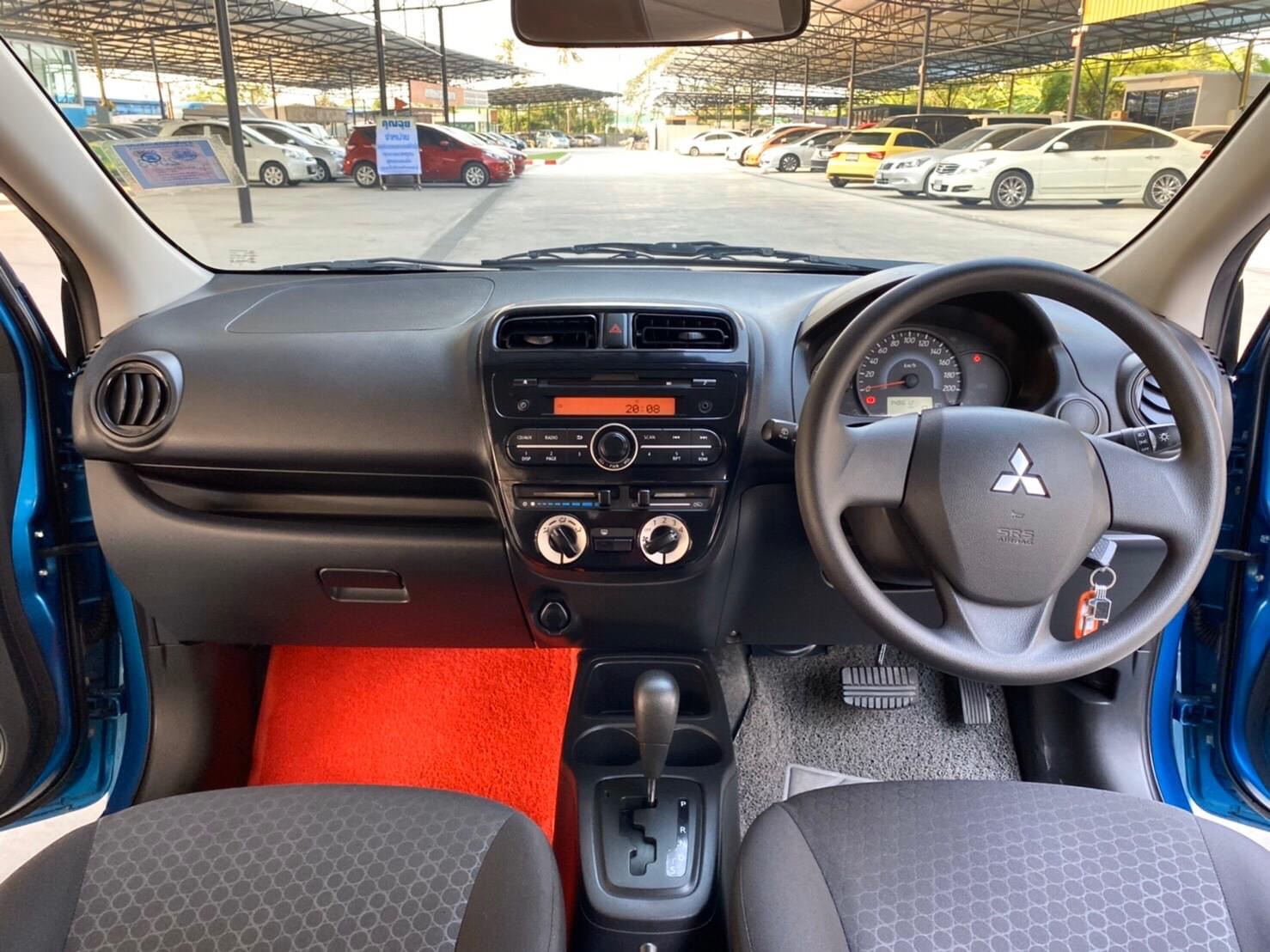 Mitsubishi Mirage ปี 2012 สีฟ้า (รูปที่ 11)