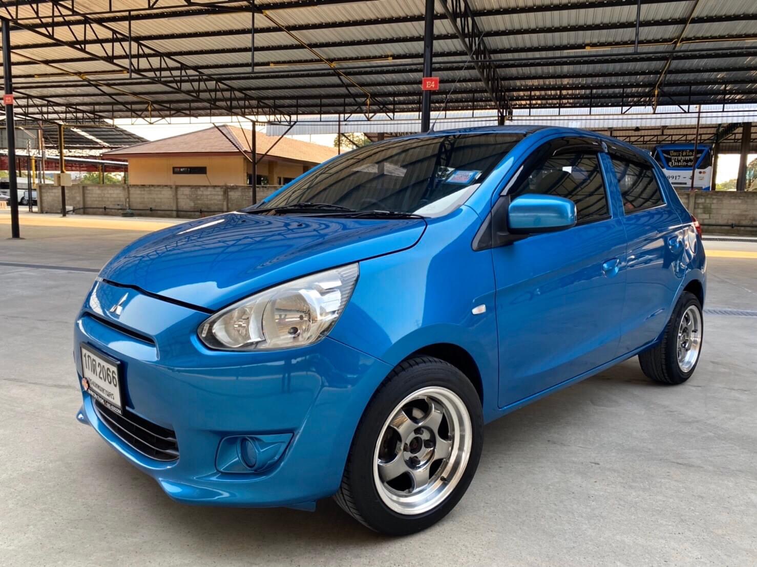 Mitsubishi Mirage ปี 2012 สีฟ้า (รูปที่ 3)