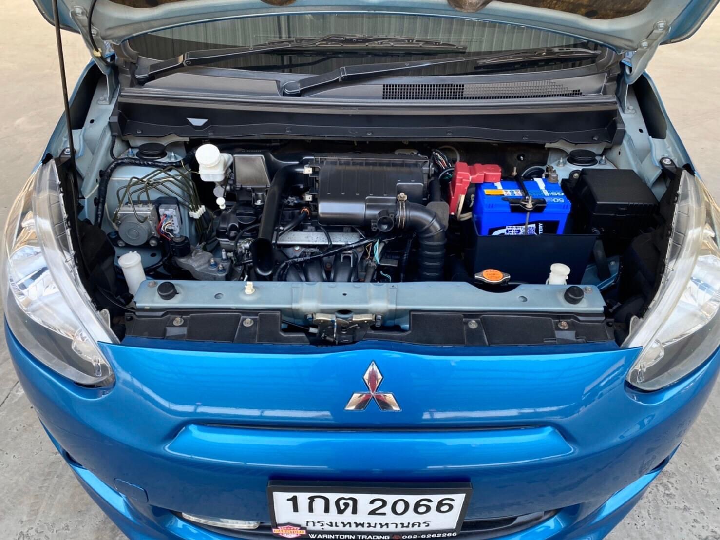 Mitsubishi Mirage ปี 2012 สีฟ้า (รูปที่ 17)