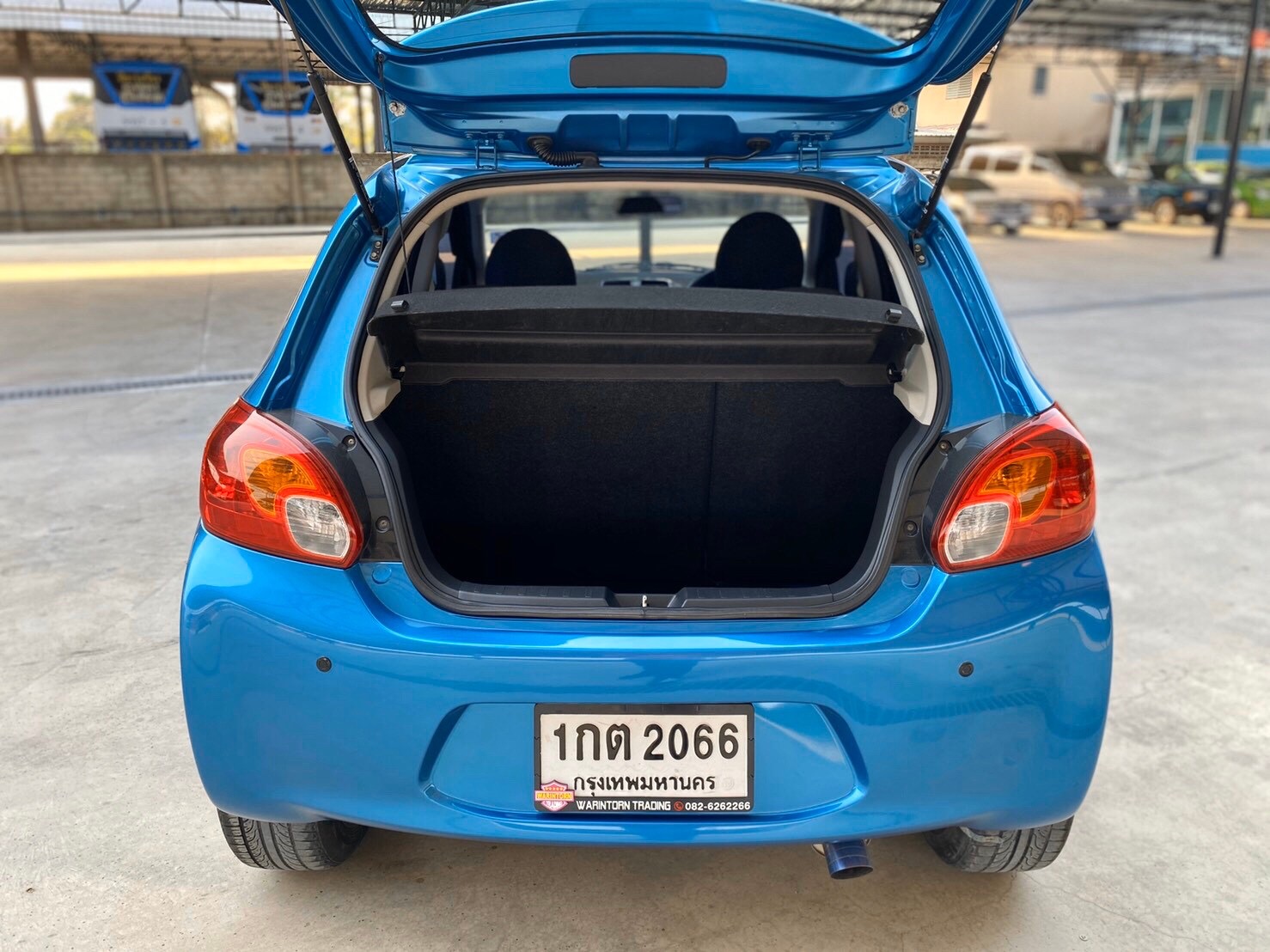 Mitsubishi Mirage ปี 2012 สีฟ้า (รูปที่ 7)