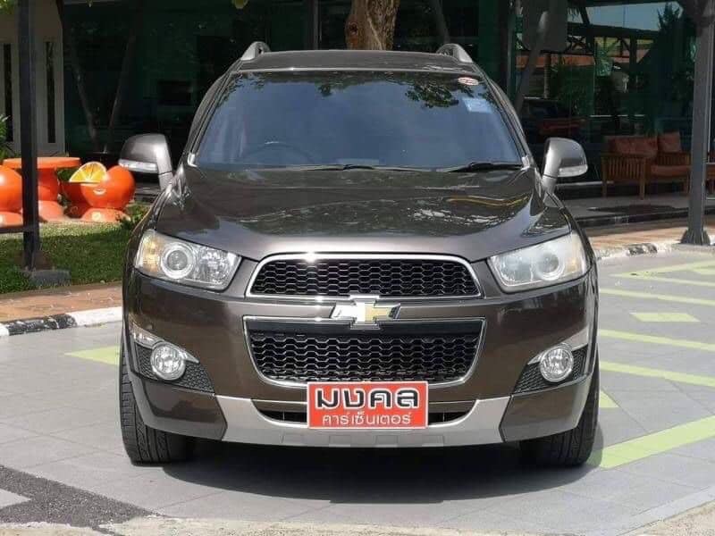 Chevrolet Captiva ปี 2013 สีเทา (รูปที่ 4)