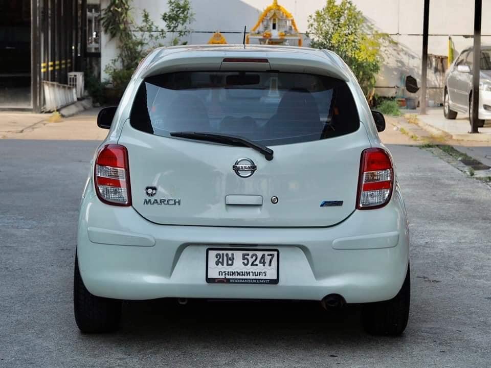 Nissan March ปี 2012 สีขาว (รูปที่ 14)