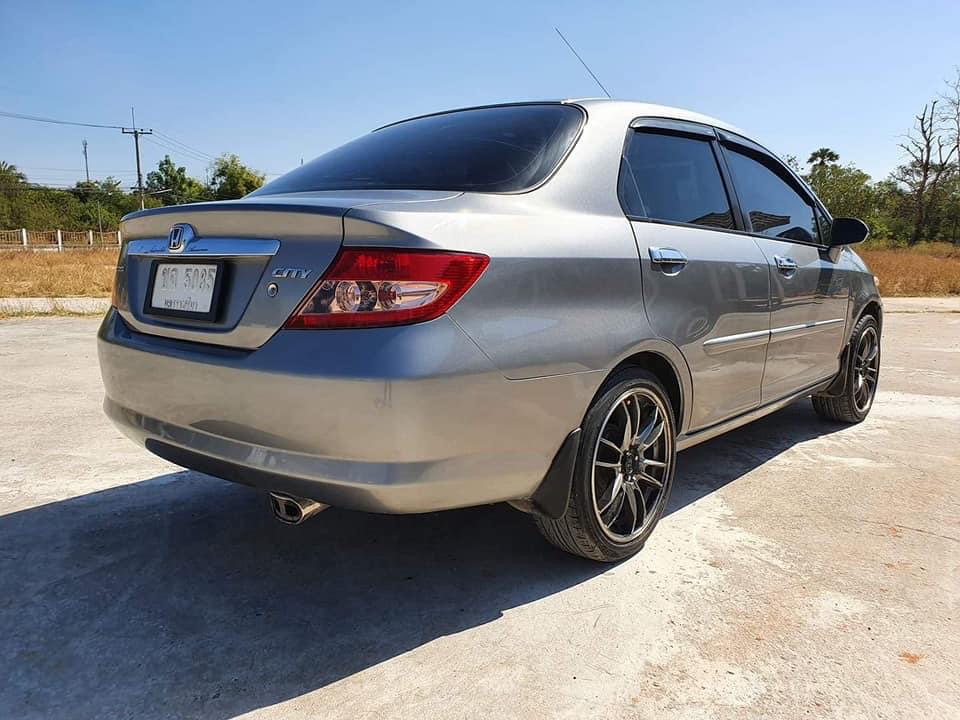 Honda City ZX ปี 2004 สีเทา (รูปที่ 4)