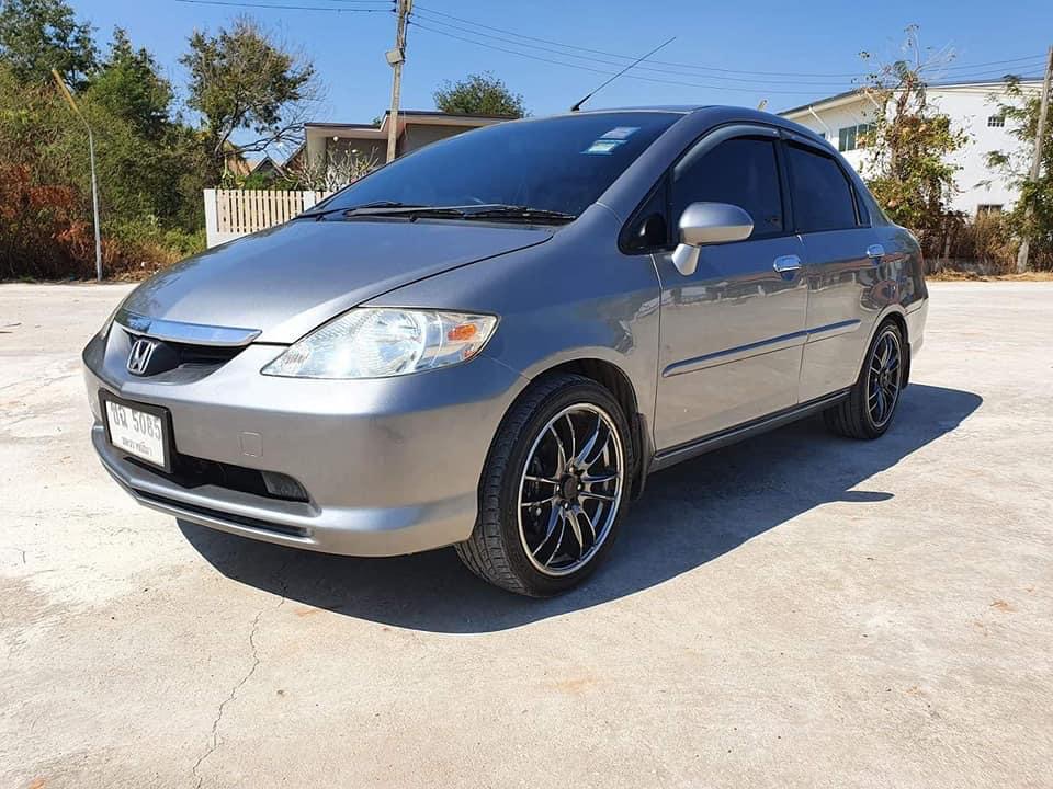 Honda City ZX ปี 2004 สีเทา (รูปที่ 2)
