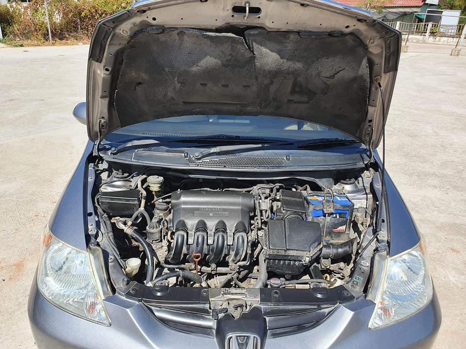 Honda City ZX ปี 2004 สีเทา (รูปที่ 13)