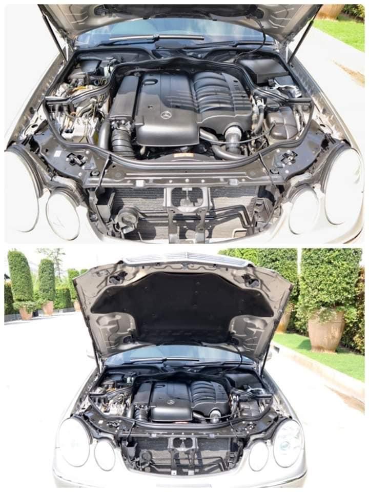 Mercedes-Benz E-Class W211 E220 ปี 2005 สีเงิน (รูปที่ 17)