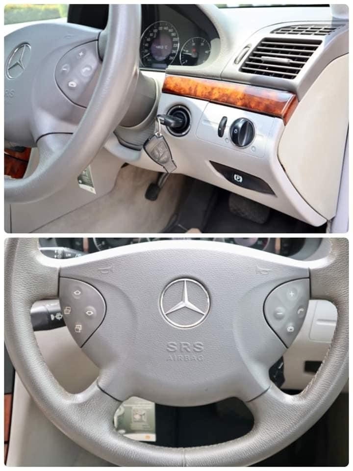 Mercedes-Benz E-Class W211 E220 ปี 2005 สีเงิน