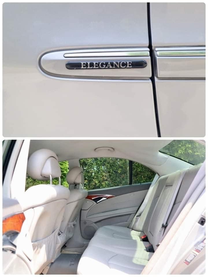 Mercedes-Benz E-Class W211 E220 ปี 2005 สีเงิน