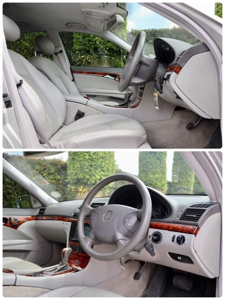 Mercedes-Benz E-Class W211 E220 ปี 2005 สีเงิน (รูปที่ 10)
