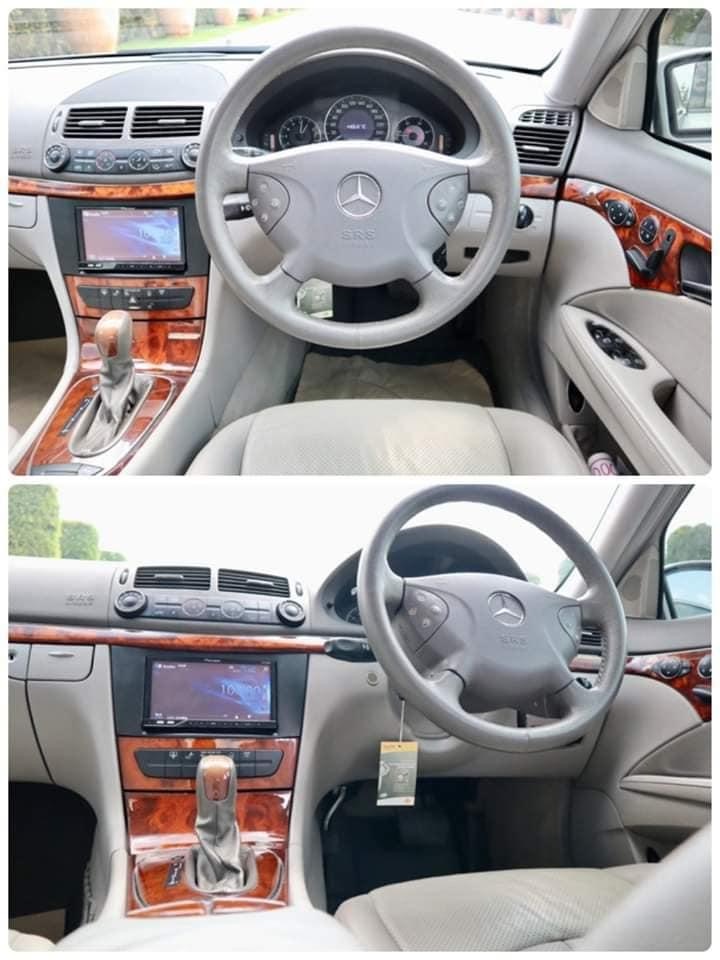 Mercedes-Benz E-Class W211 E220 ปี 2005 สีเงิน (รูปที่ 12)