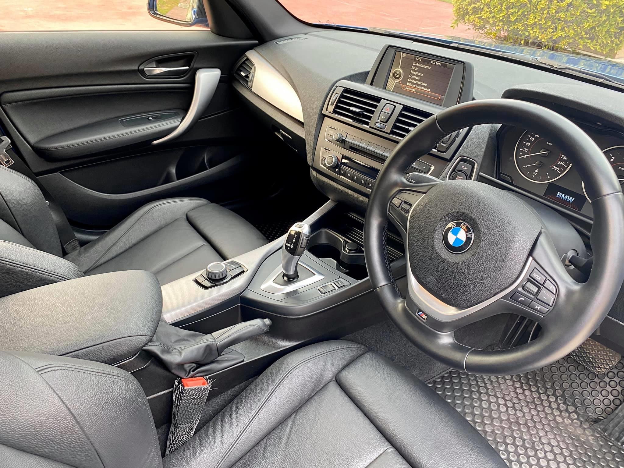 BMW 1 Series F20 116i ปี 2014 สีน้ำเงิน (รูปที่ 7)