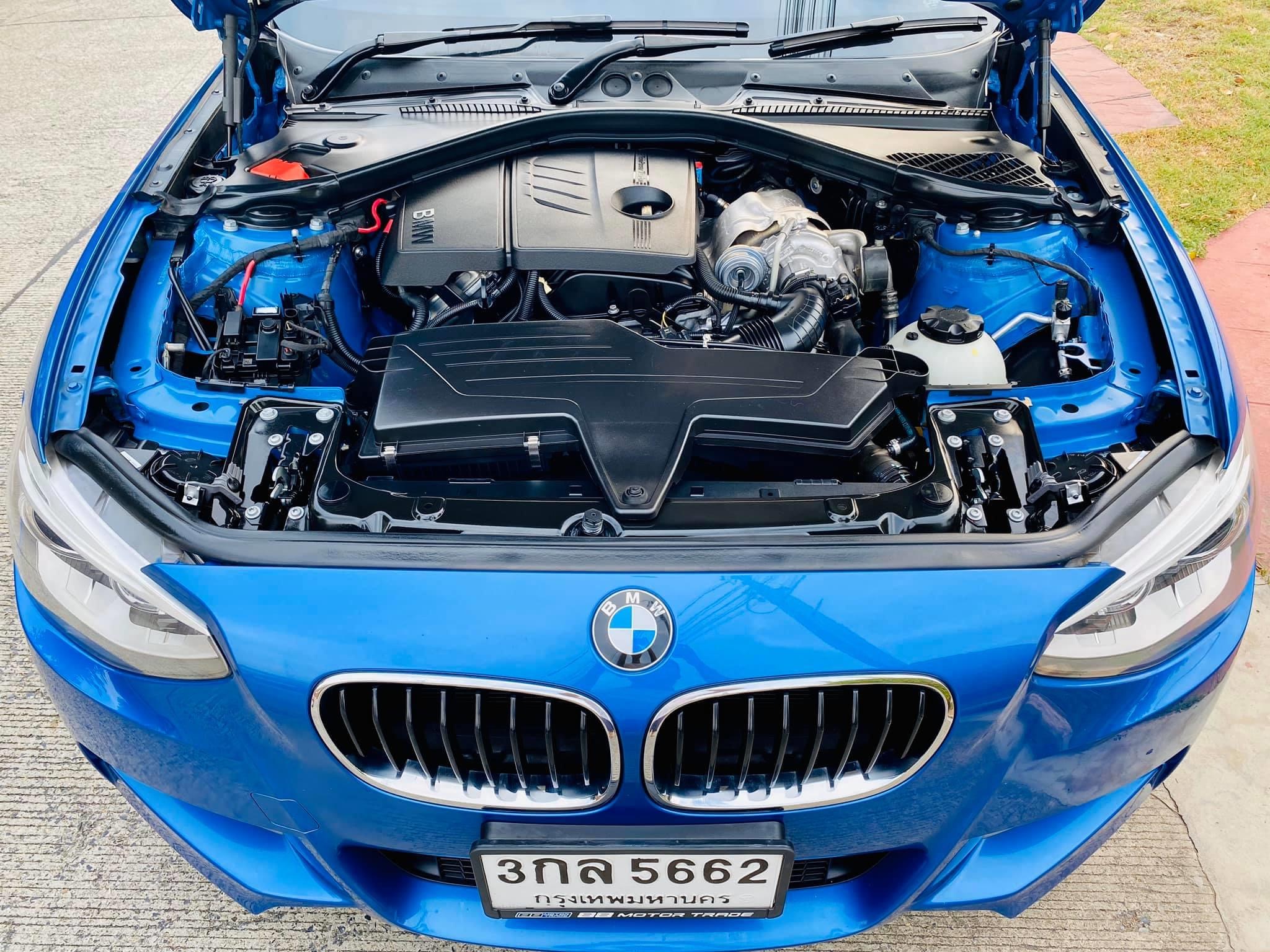 BMW 1 Series F20 116i ปี 2014 สีน้ำเงิน (รูปที่ 5)