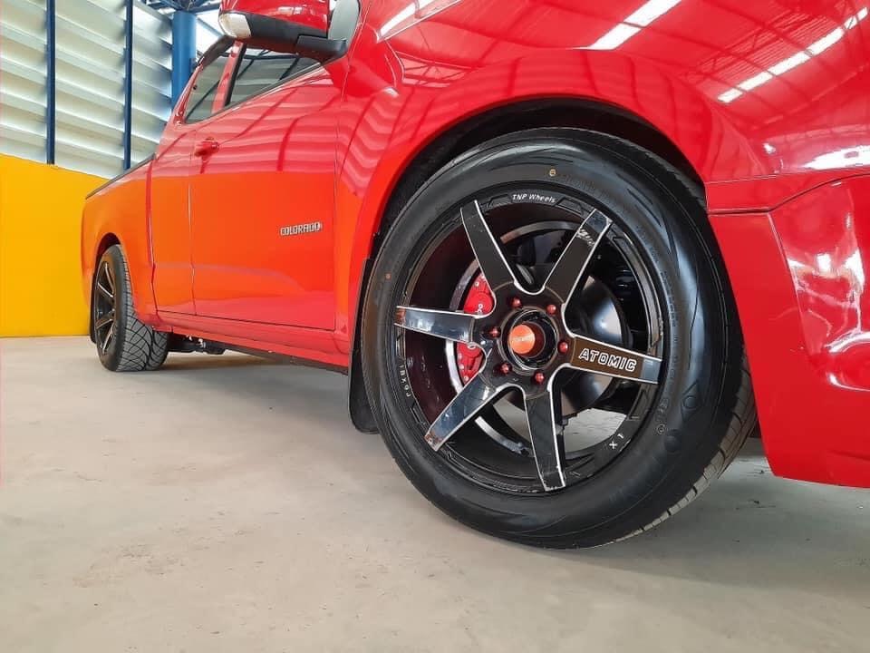 Chevrolet Colorado (ไมเนอร์เชนจ์) โฉมแคป ปี 2018 สีแดง (รูปที่ 4)