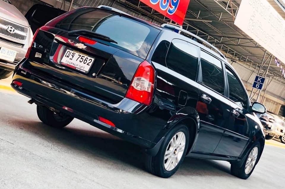 Chevrolet Optra Estate ปี 2008 สีดำ (รูปที่ 2)
