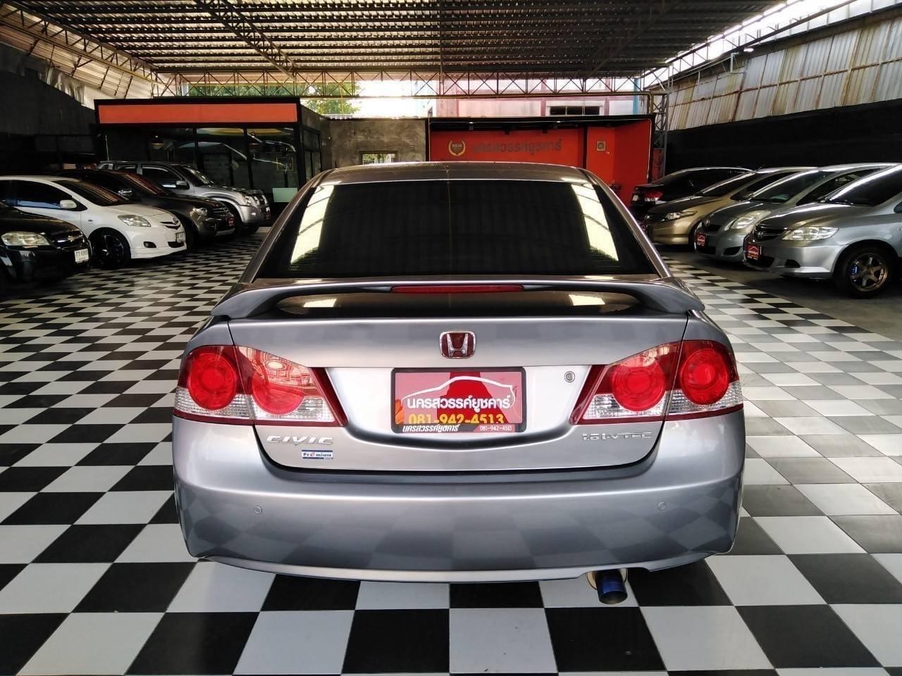 Honda Civic FD ปี 2008 สีเทา