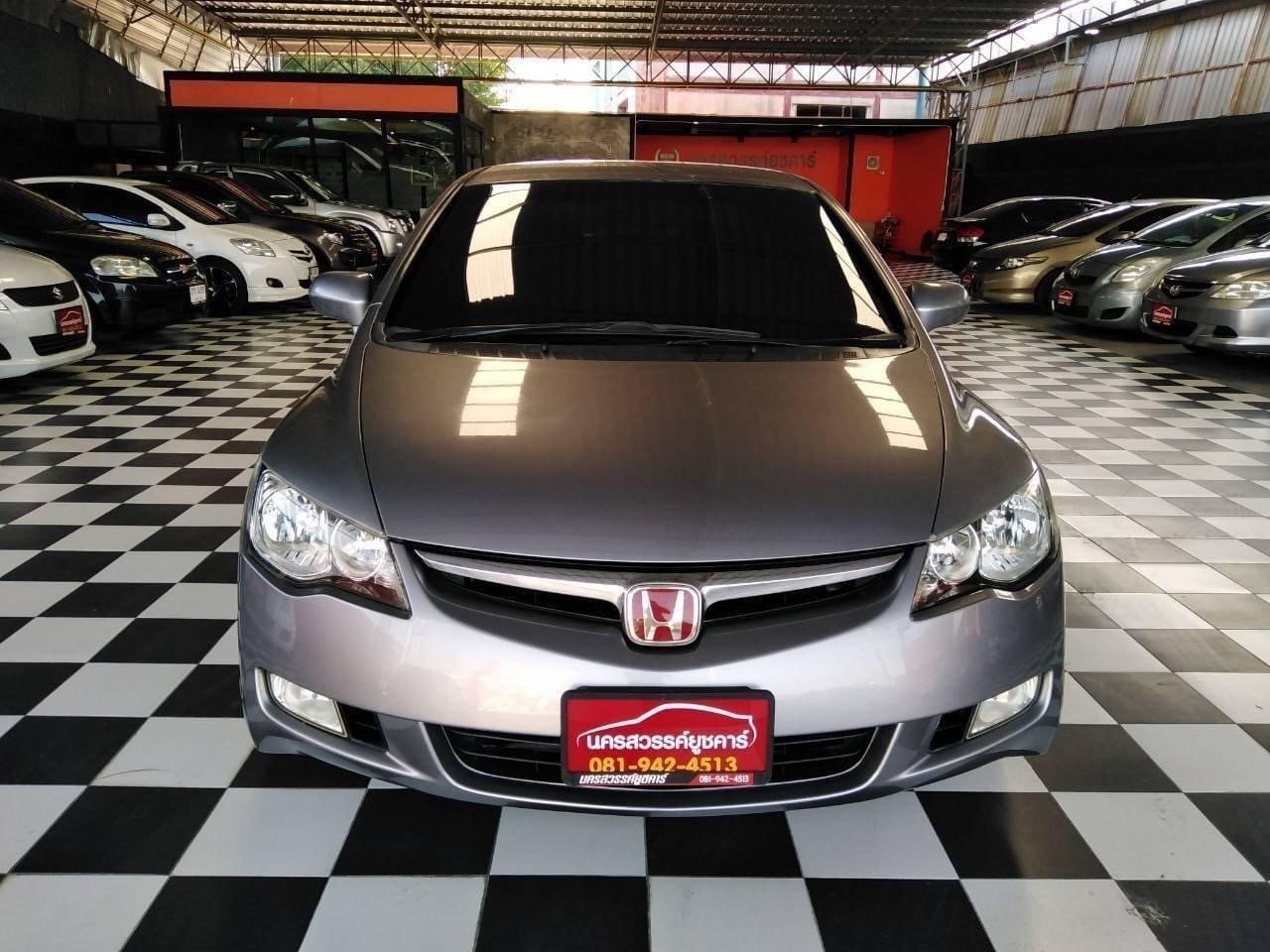 Honda Civic FD ปี 2008 สีเทา