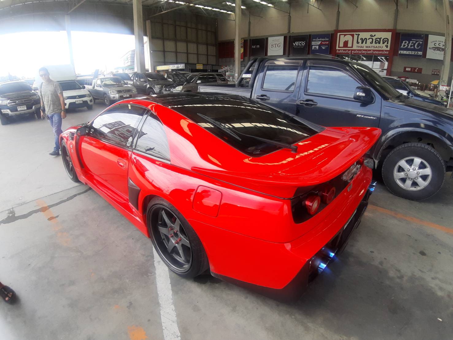 Nissan Fairlady Z 300zx ปี 1998 สีแดง (รูปที่ 4)