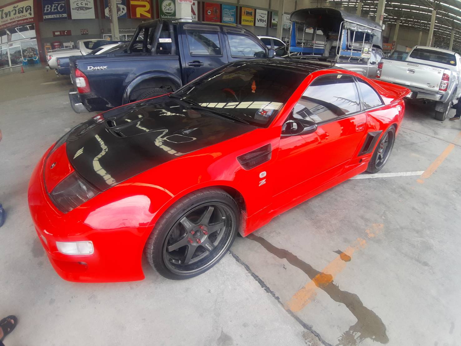 Nissan Fairlady Z 300zx ปี 1998 สีแดง (รูปที่ 2)