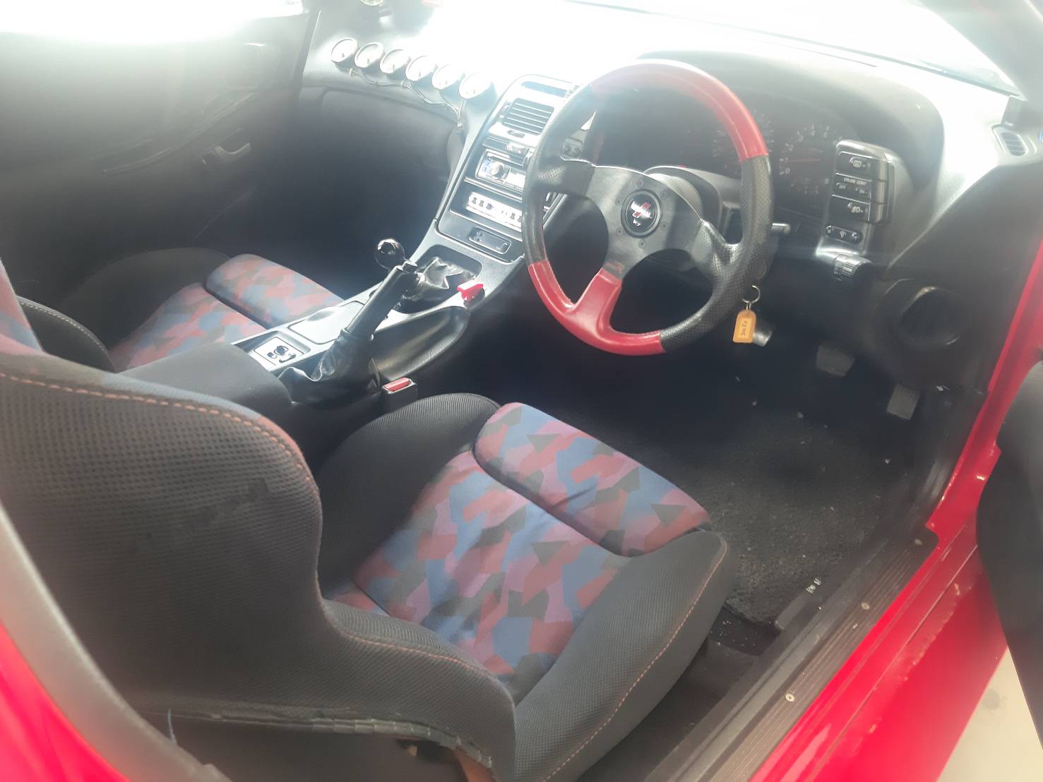 Nissan Fairlady Z 300zx ปี 1998 สีแดง (รูปที่ 6)