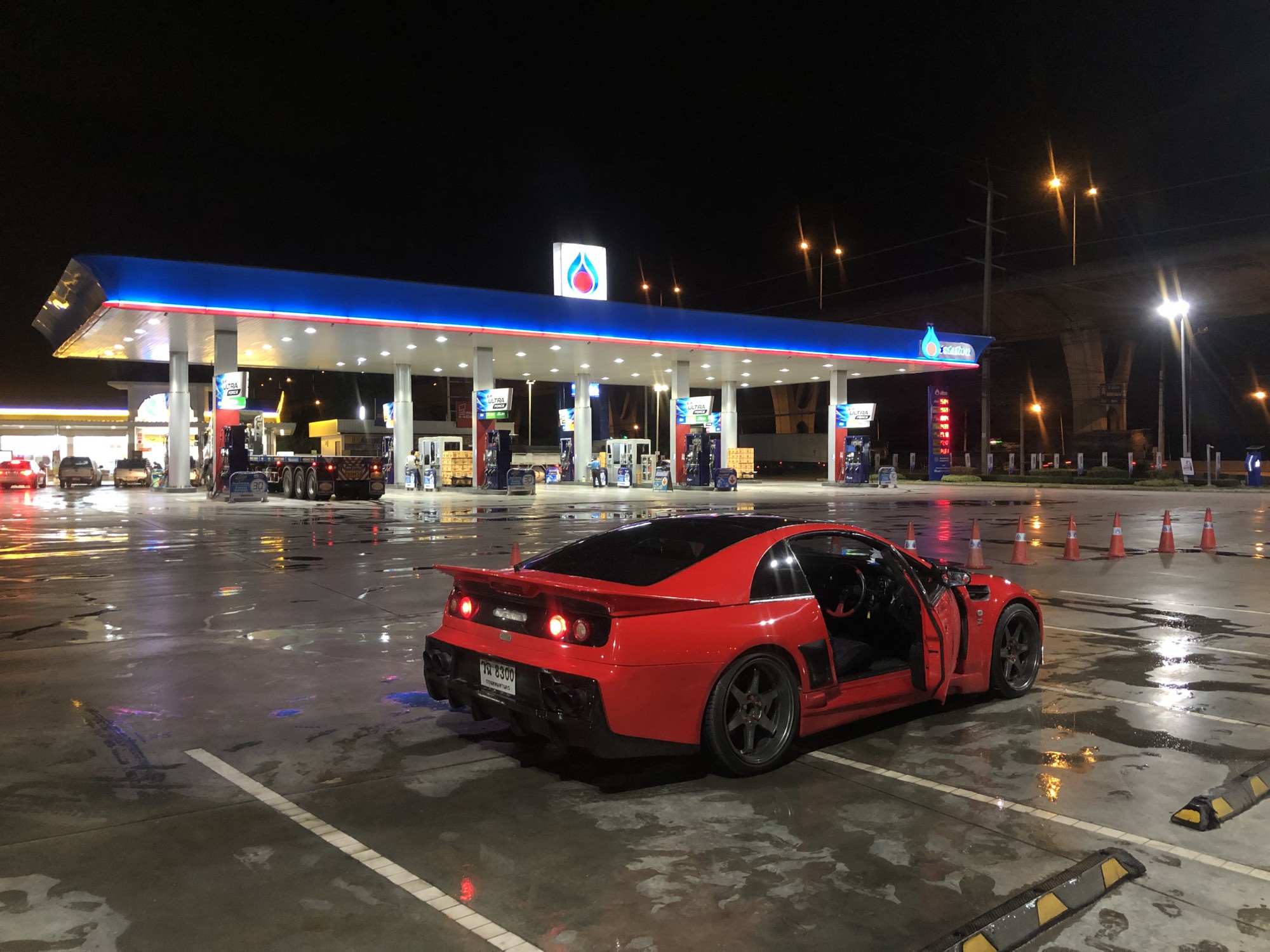 Nissan Fairlady Z 300zx ปี 1998 สีแดง (รูปที่ 8)