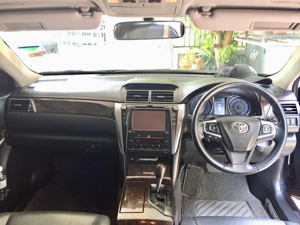 Toyota Camry ไมเนอร์เชนจ์ ปี 2016 สีดำ (รูปที่ 9)