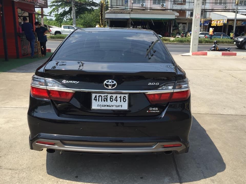 Toyota Camry ไมเนอร์เชนจ์ ปี 2016 สีดำ (รูปที่ 2)
