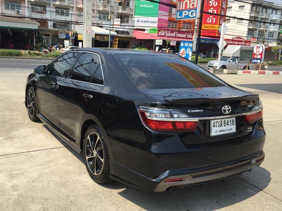 Toyota Camry ไมเนอร์เชนจ์ ปี 2016 สีดำ