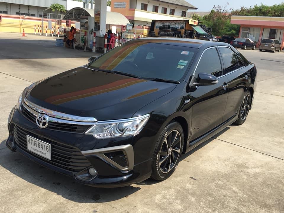 Toyota Camry ไมเนอร์เชนจ์ ปี 2016 สีดำ (รูปที่ 4)