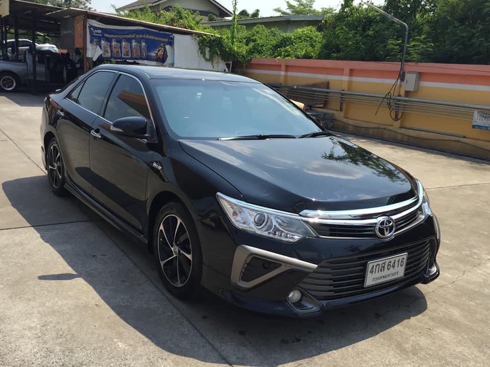 Toyota Camry ไมเนอร์เชนจ์ ปี 2016 สีดำ