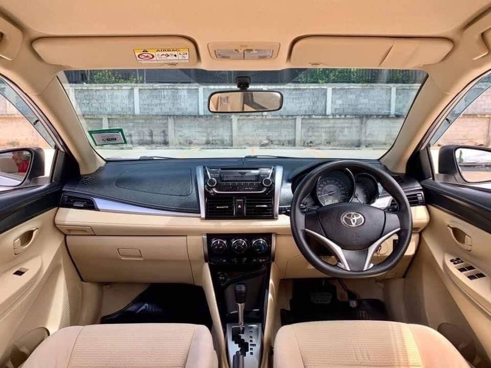 Toyota Vios ปี 2013 สีเงิน (รูปที่ 4)