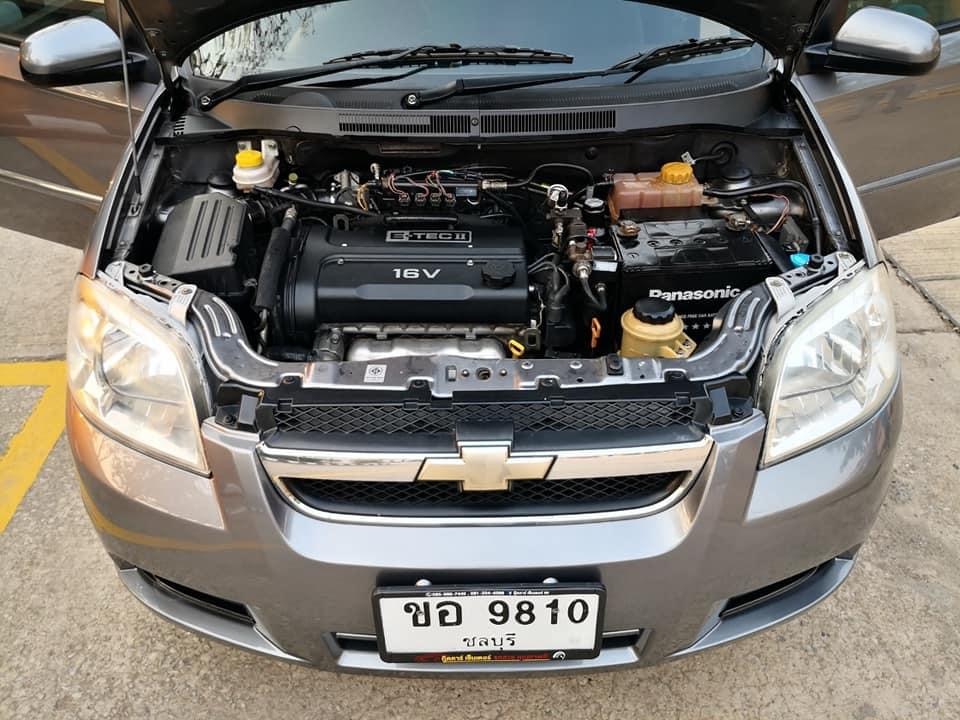 Chevrolet Aveo ปี 2011 สีเทา (รูปที่ 4)