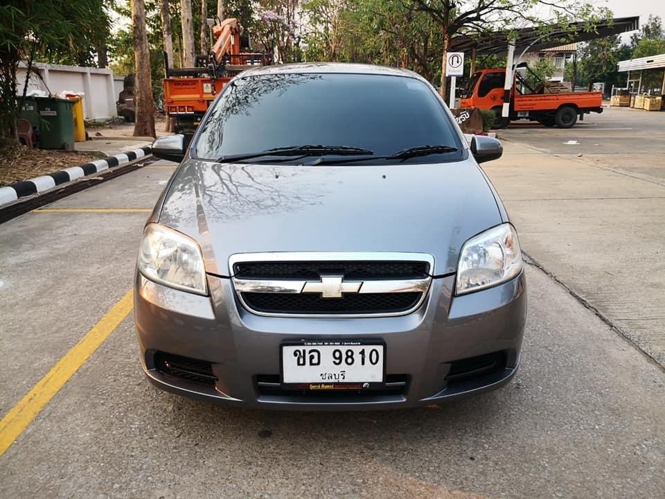 Chevrolet Aveo ปี 2011 สีเทา (รูปที่ 8)